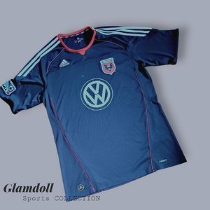 DC United MLS BMW Soccer Jersey Size Large
